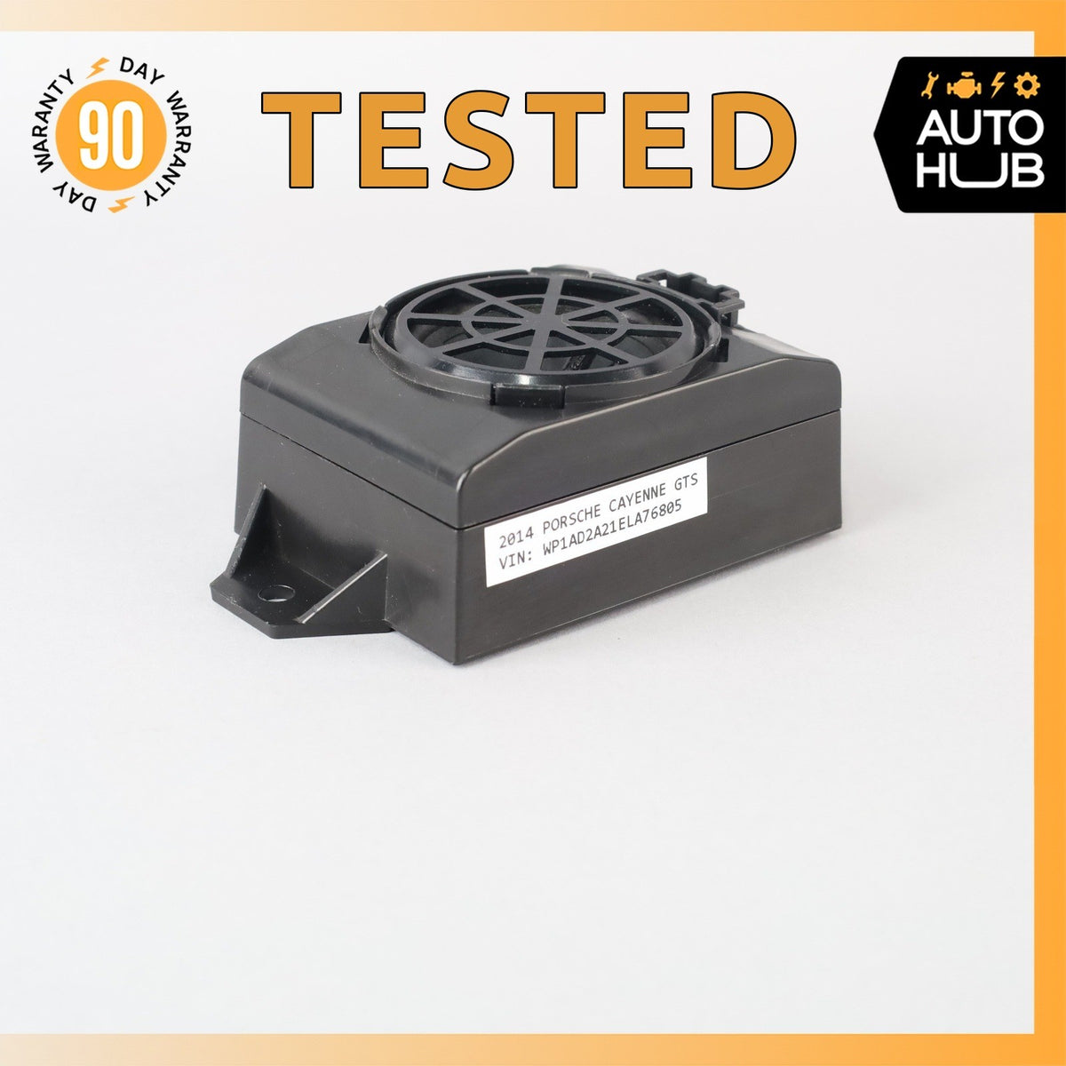 11-18 Porsche Cayenne 958 Parking Buzzer Sensor Speaker 7PP035709A OEM - photo 1