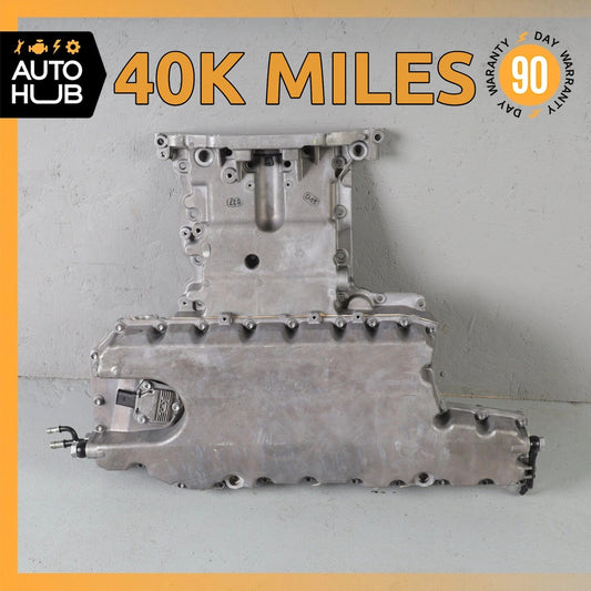 03-18 Bentley Continental GTC 6.0L Engine Lower & Upper Oil Pan OEM 40k - photo 1