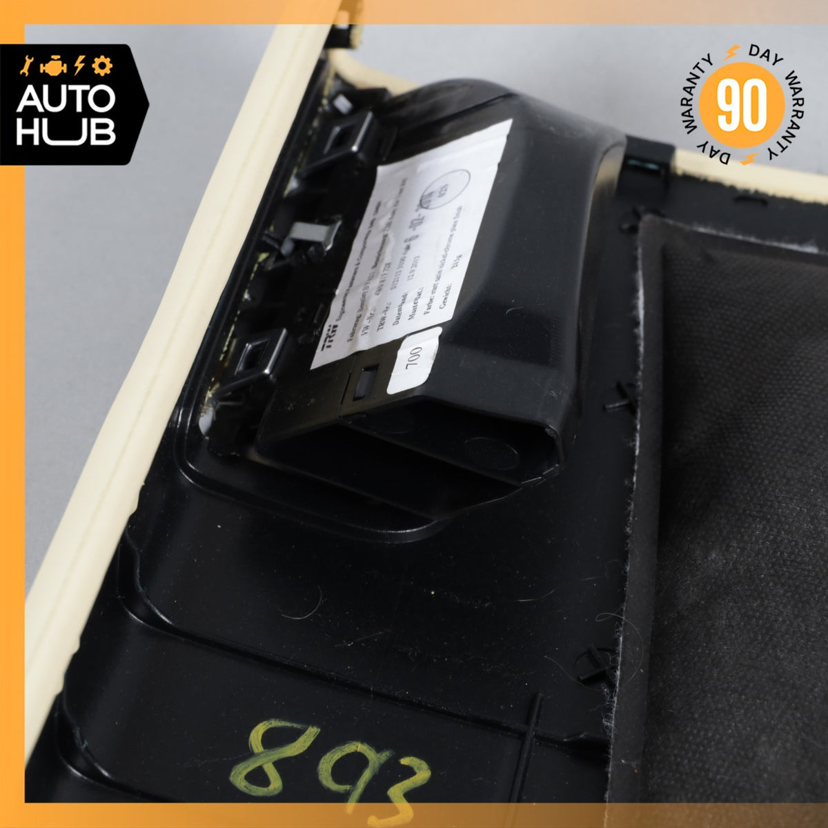 14-18 Bentley Flying Spur Right Side B-Pillar Cover Trim 3W5867336A OEM 40k - photo 16