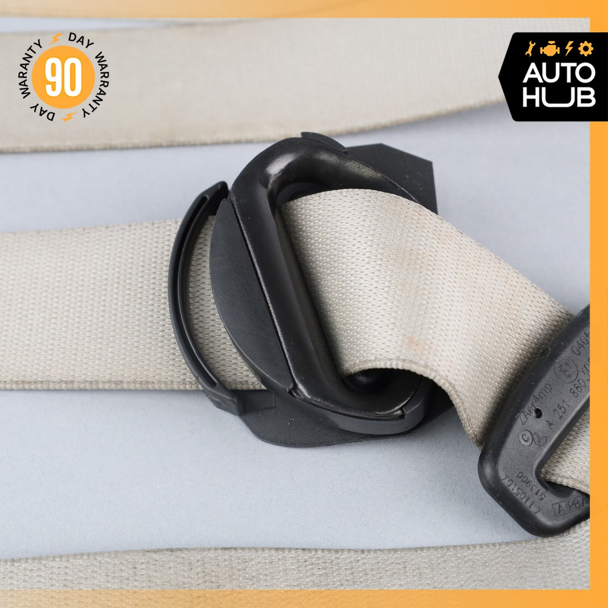 10-13 Mercedes X164 GL450 R350 Front Right Side Seat Belt Seatbelt OEM - photo 18