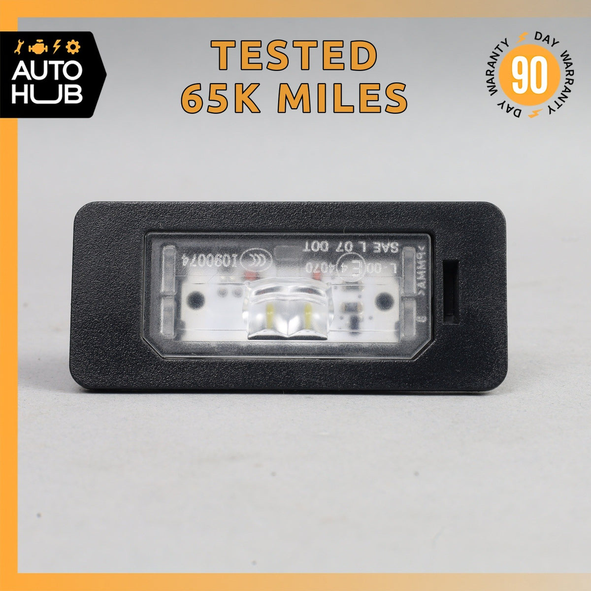 12-20 BMW F32 428i 330e 328i Trunk Boot License Plate Light Lamp OEM - photo 1