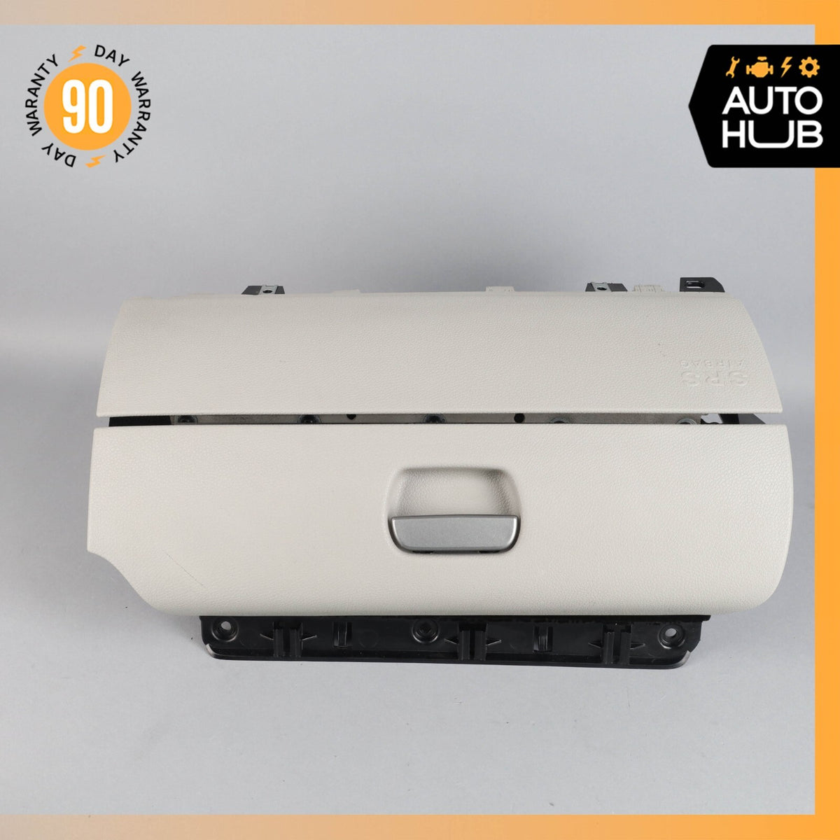 Mercedes R171 SLK300 Dashboard Glove Box Storage Gray w/ Knee Airbag OEM - photo 1