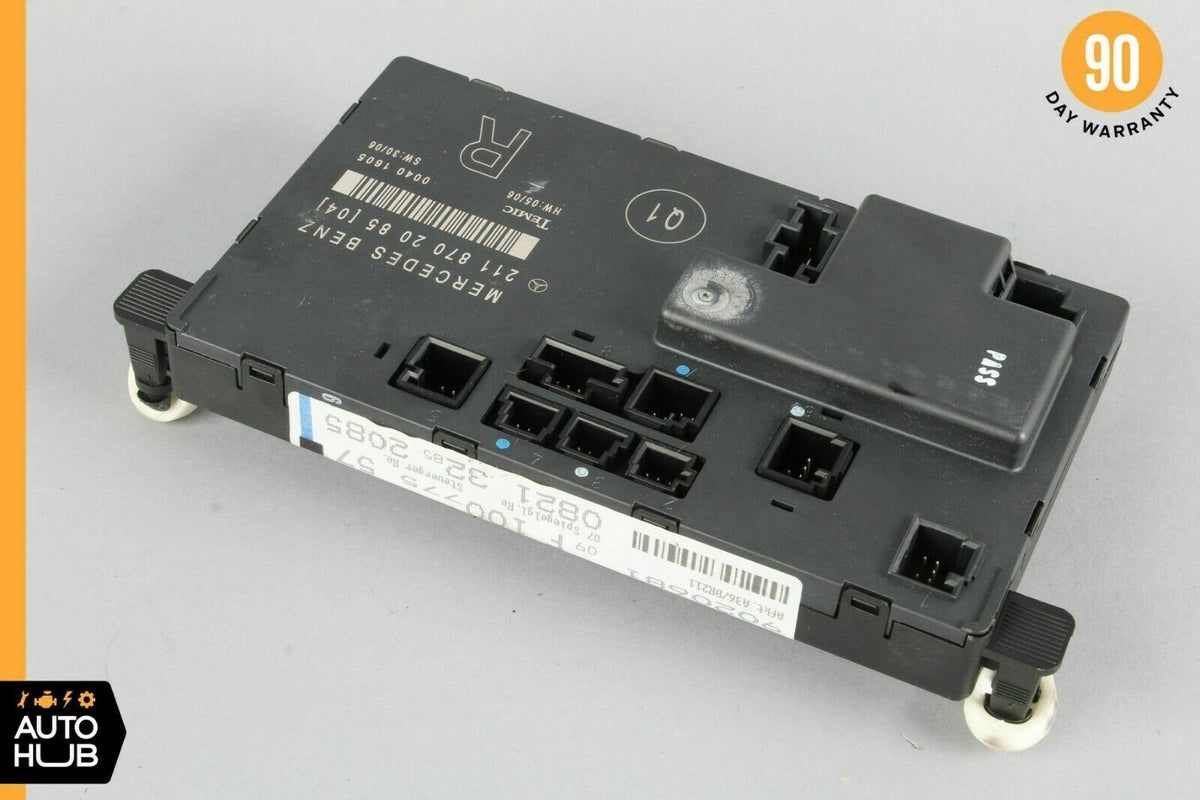 03-09 Mercedes W211 E350 E500 Front Right Passenger Door Control Module OEM - photo 2