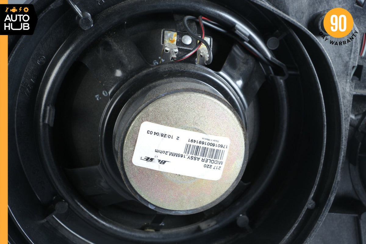 03-08 Mercedes R230 SL500 SL55 Door Audio Speaker Bose Right Passenger Side OEM - photo 7