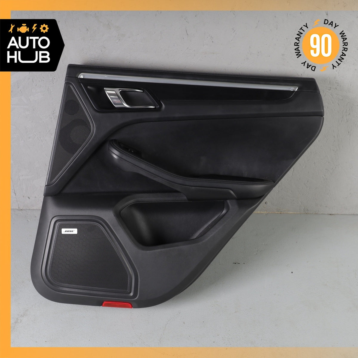 15-24 Porsche Macan 95B Rear Right Interior Door Panel Leather OEM 44k - photo 2