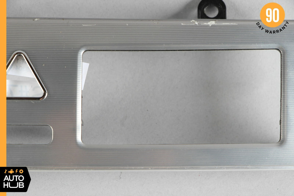 05-07 Mercedes W203 C280 C350 Dash Control Switch Panel Trim Bezel Aluminium OEM - photo 5