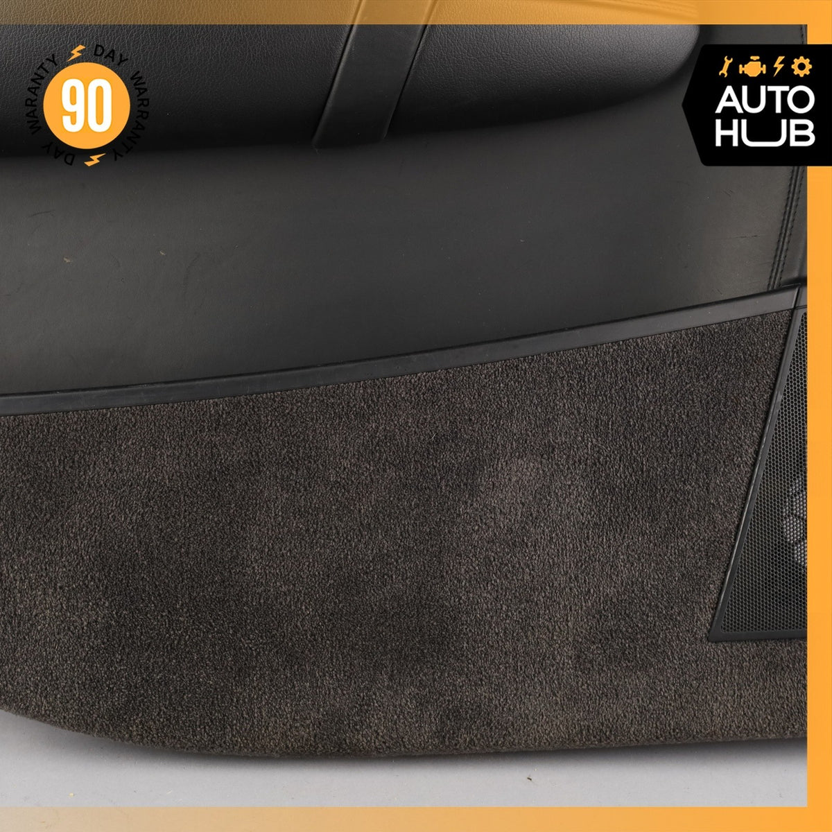 03-06 Porsche Cayenne 955 Front Left Side Interior Door Panel Leather Black OEM - photo 5