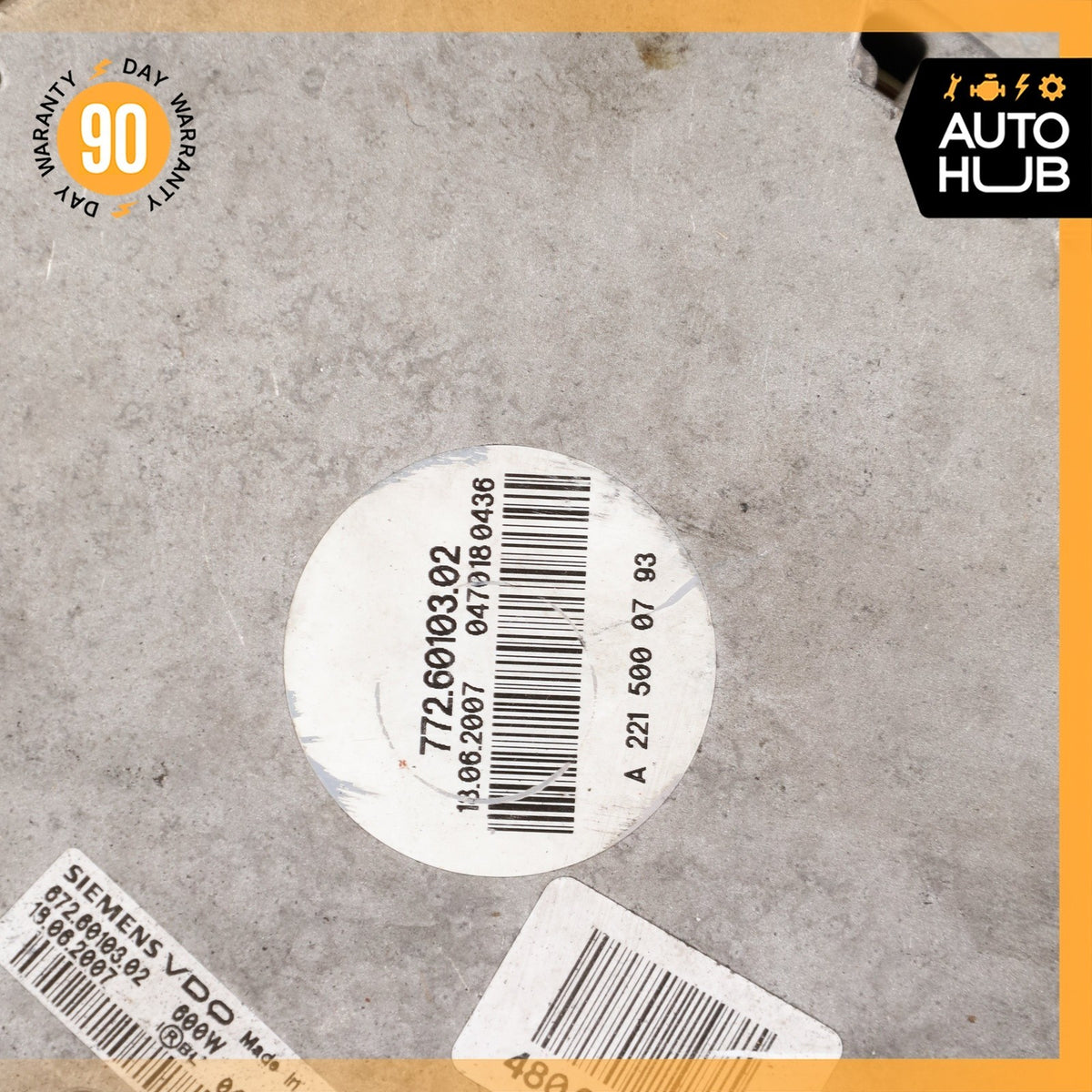 07-13 Mercedes W221 S550 CL550 S400 Engine Cooling Fan Motor 2215000793 OEM - photo 16