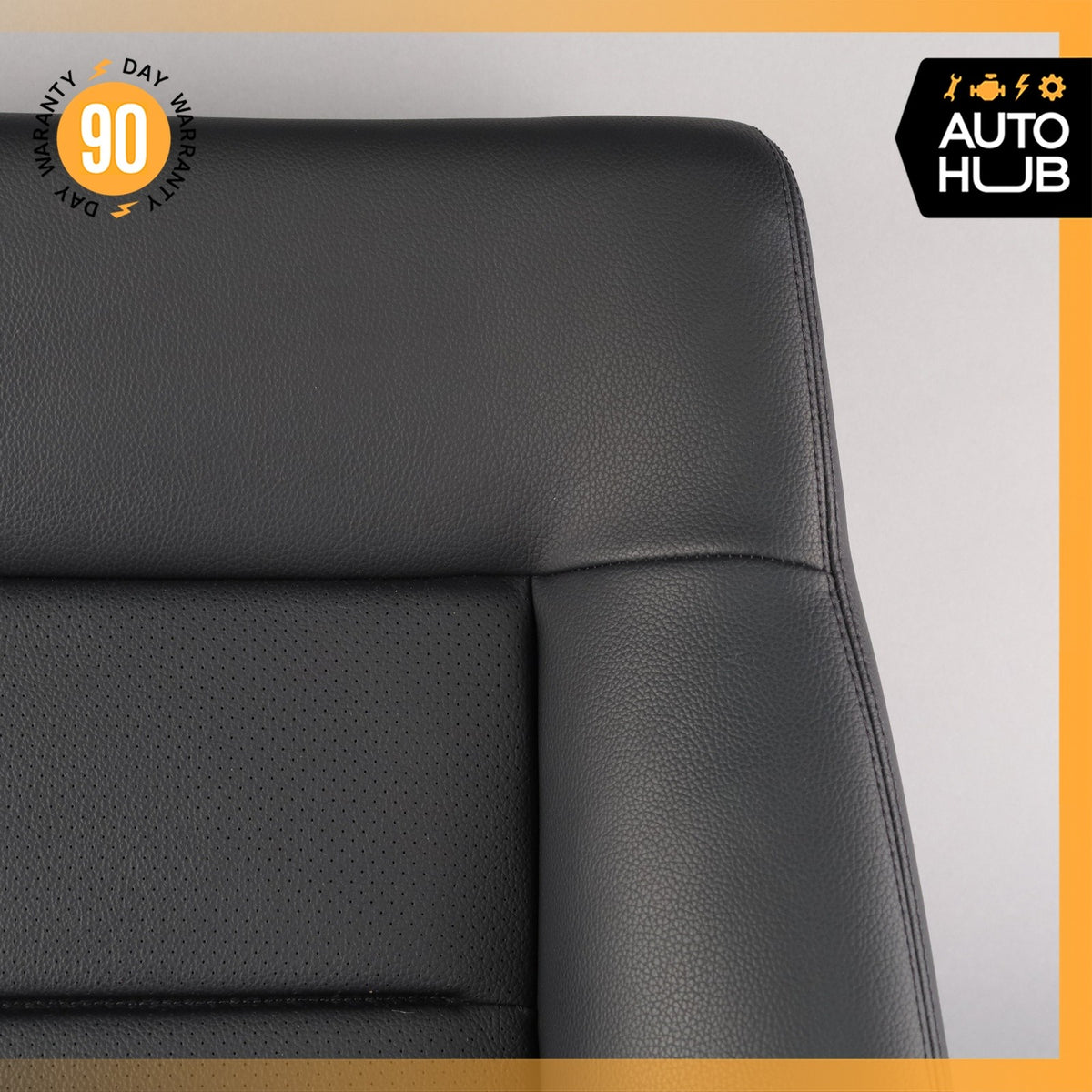 10-13 Mercedes W212 E350 E400 Front Right Seat Cushion Top Upper Black OEM - photo 4