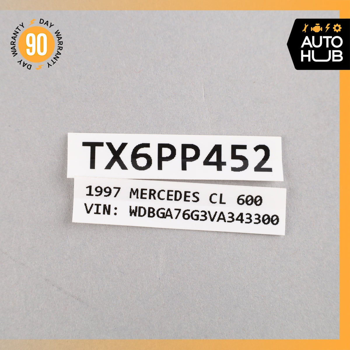 96-99 Mercedes W140 CL600 CL500 S500 Fuel Evap Vapor Charcoal Canister OEM 63k - photo 10