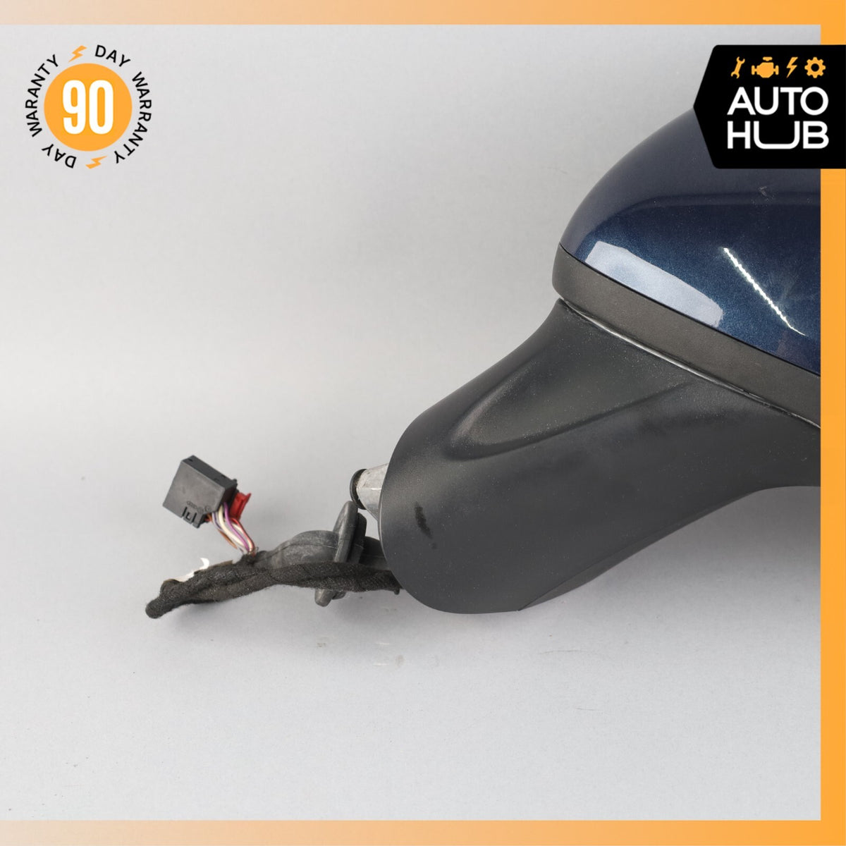 11-14 Porsche Cayenne 958 Left Side Rear View Door Mirror Blue OEM - photo 10