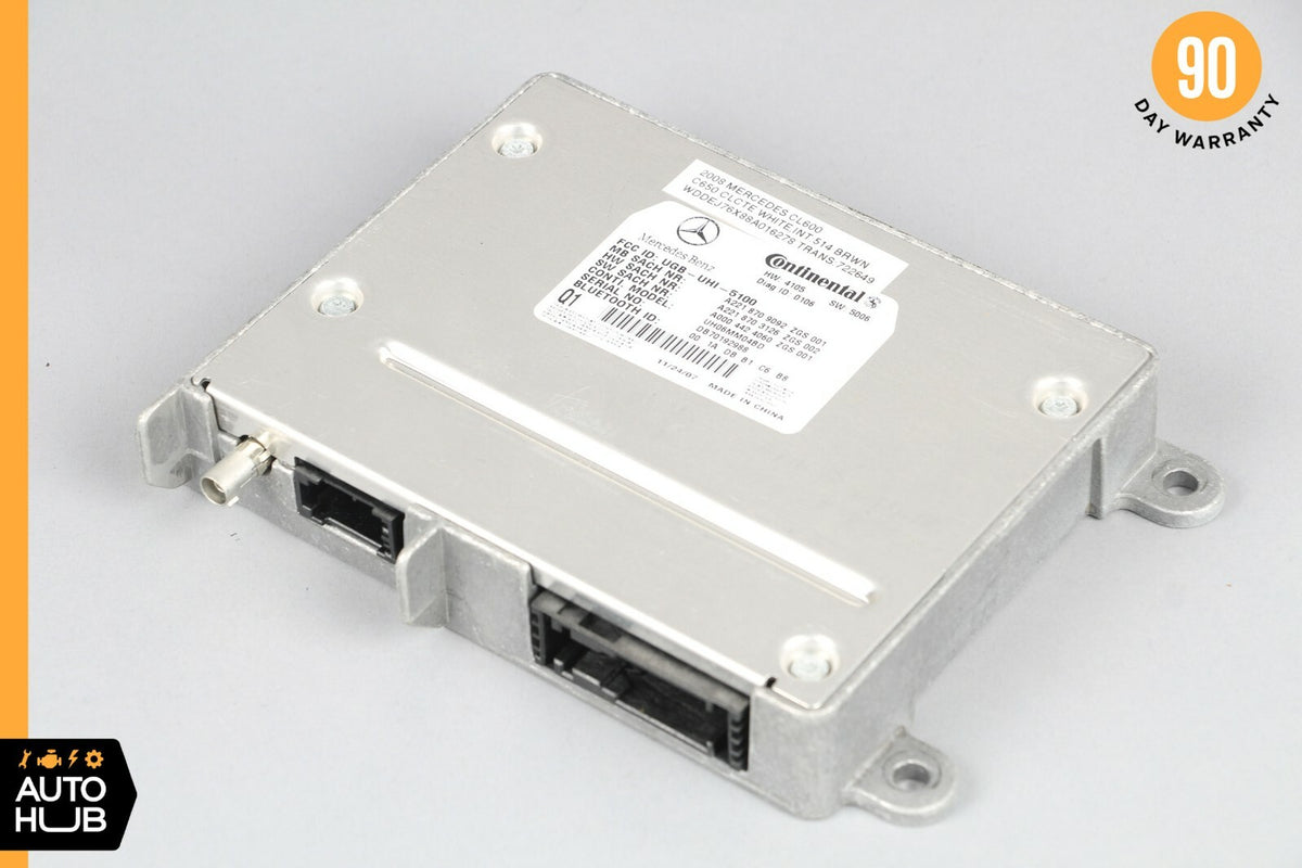 07-09 Mercedes W216 CL550 CL600 S63 AMG Bluetooth Communication Module OEM - photo 1