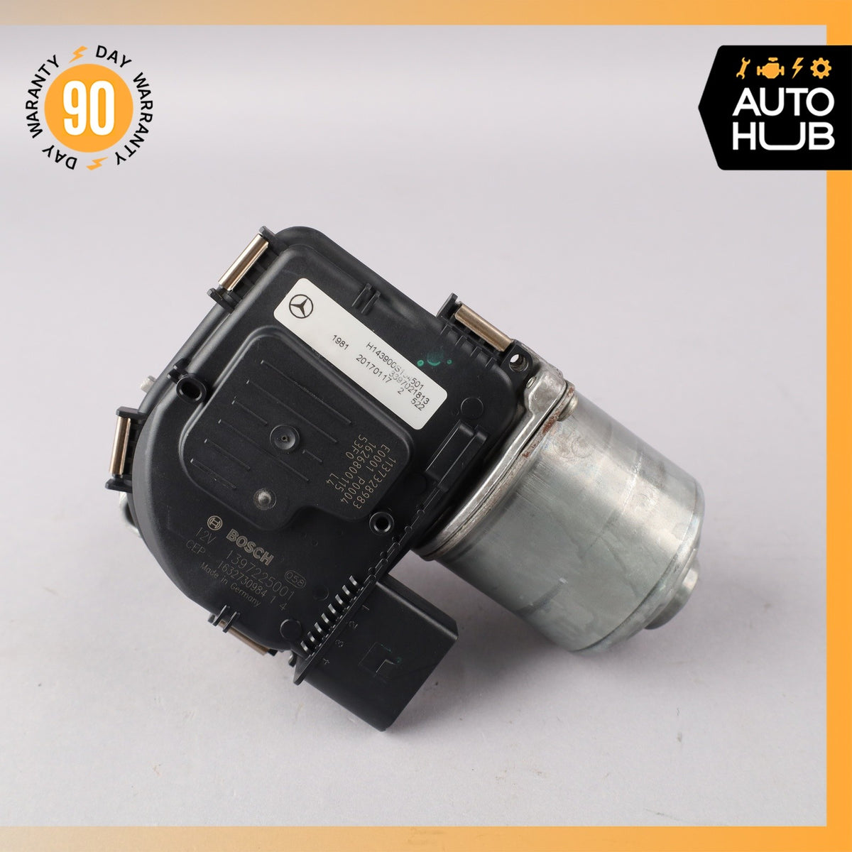 17-20 Mercedes W213 E43 AMG E300 E350 Windshield Wiper Motor OEM 77k - photo 2
