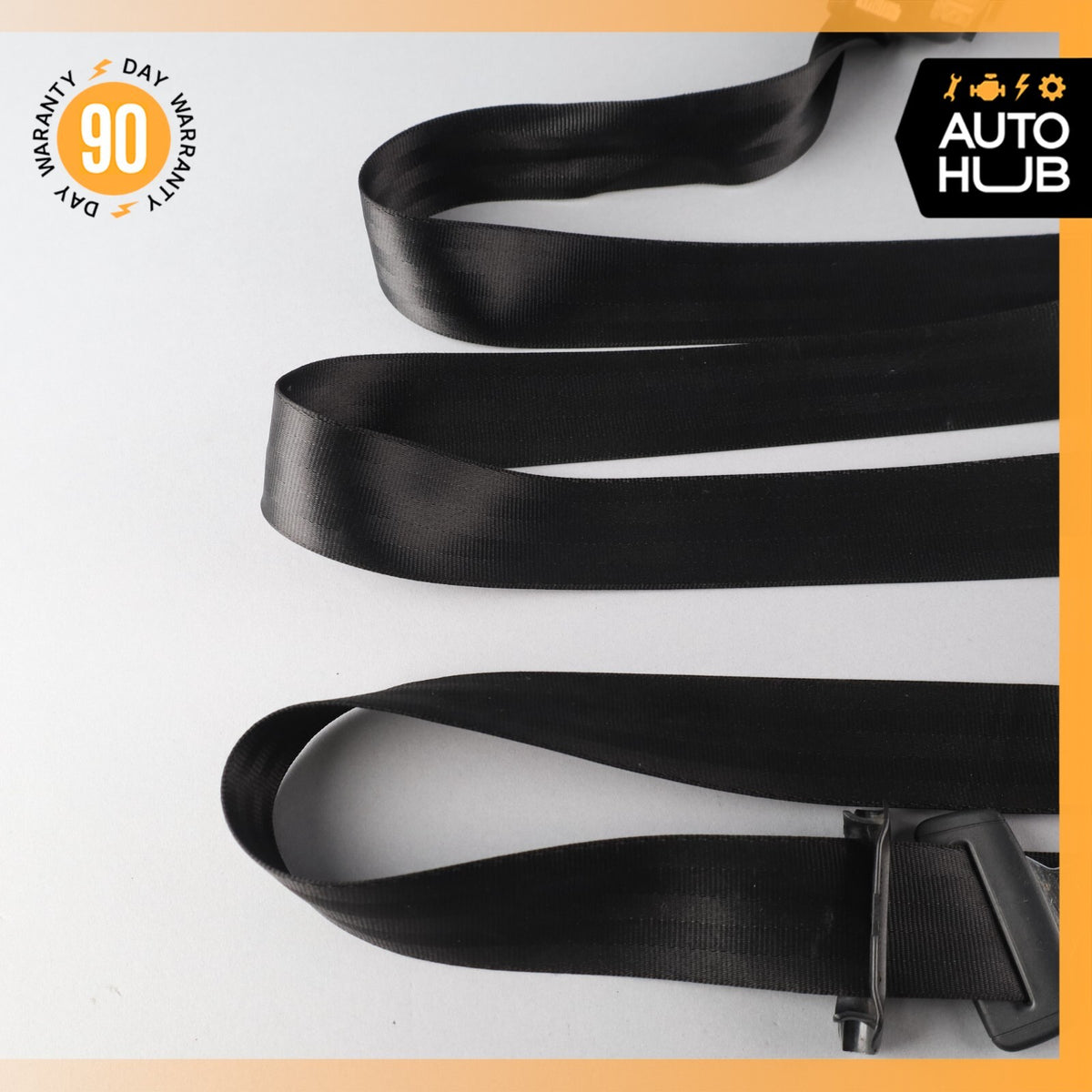 07-11 Bentley Continental GTC Rear Right or Left Side Seat Belt Black OEM - photo 4