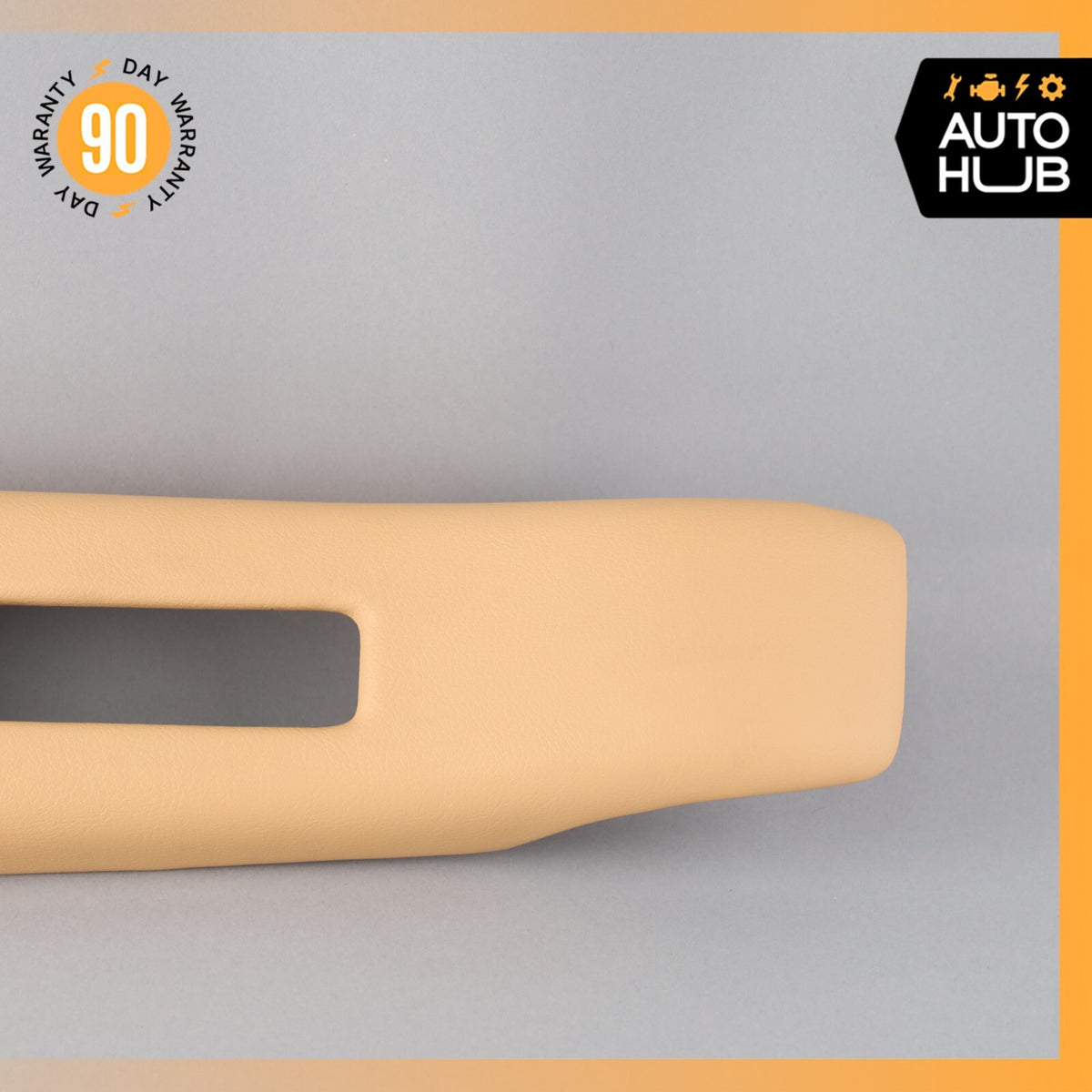 02-07 Maserati M138 Coupe 4200 Left Driver Side B-Pillar Trim Panel Beige OEM - photo 2