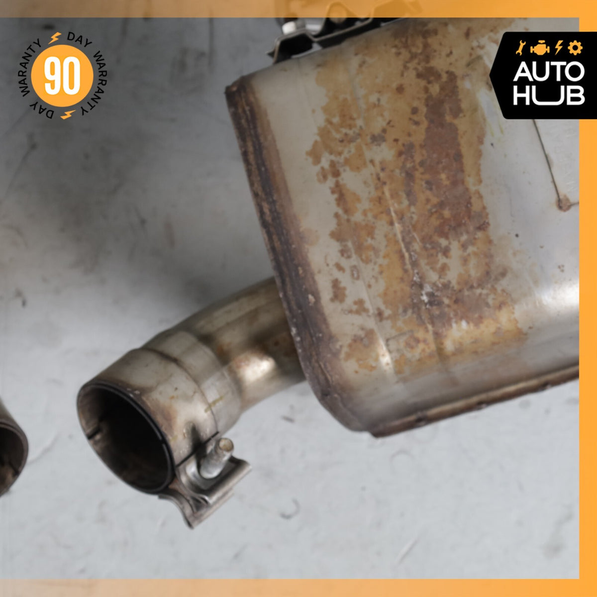 02-07 Maserati M138 Coupe 4200 Exhaust Muffler Quad Tips Left and Right OEM 67k - photo 18