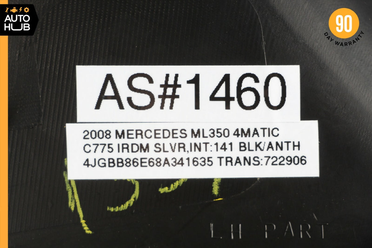 06-12 Mercedes W164 ML350 GL450 Dashboard Dash Board Left Side Trim Black OEM - photo 12