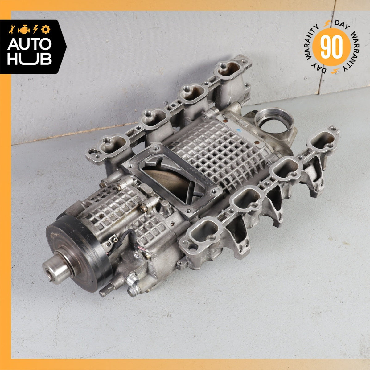 03-11 Mercedes W215 CL55 E55 CLS55 AMG M113K Engine Supercharger Assembly OEM - photo 17