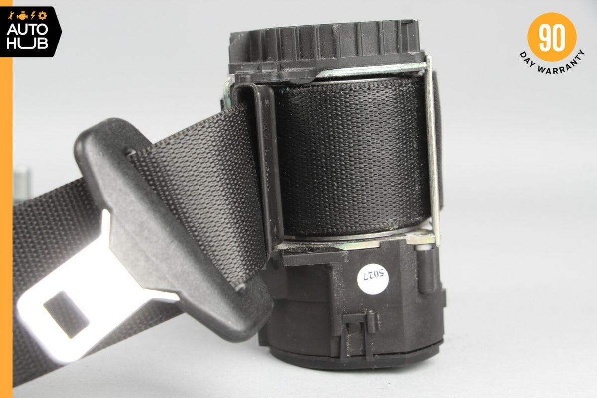 07-10 Mercede W216 CL63 CL550 CL600 Front Left Driver Side Seat Belt Black OEM - photo 5
