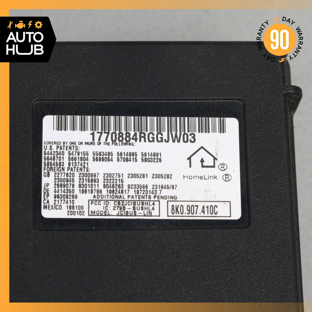 Porsche Cayenne 958 Garage Opener Module Unit 8K0907410C OEM - photo 6
