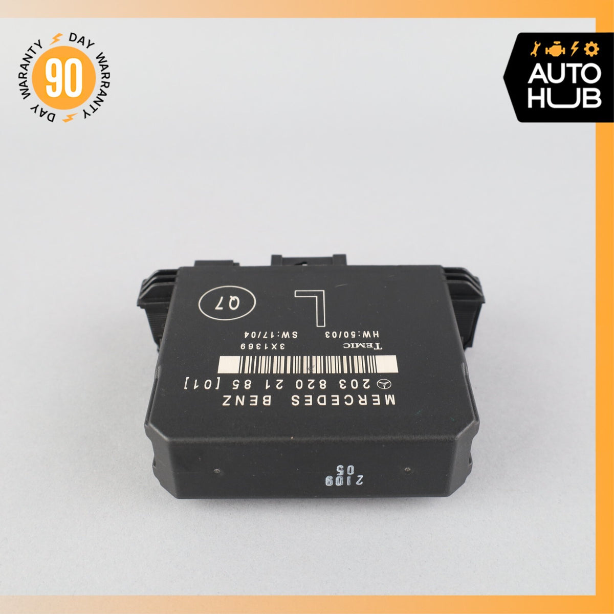 01-07 Mercedes W203 C55 C240 C320 Door Control Module Rear Left 2038202185 OEM - photo 3