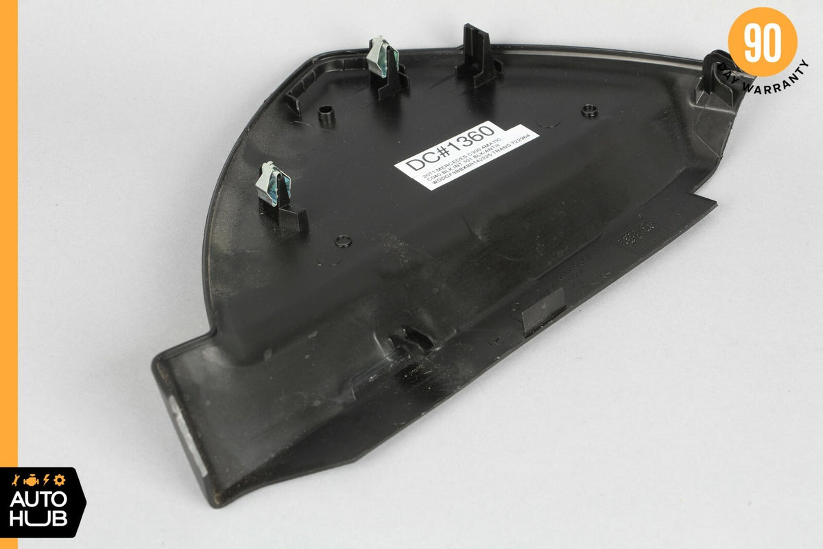 08-15 Mercedes W204 C300 C250 Dashboard Dash Board Trim Panel Left Black OEM - photo 8
