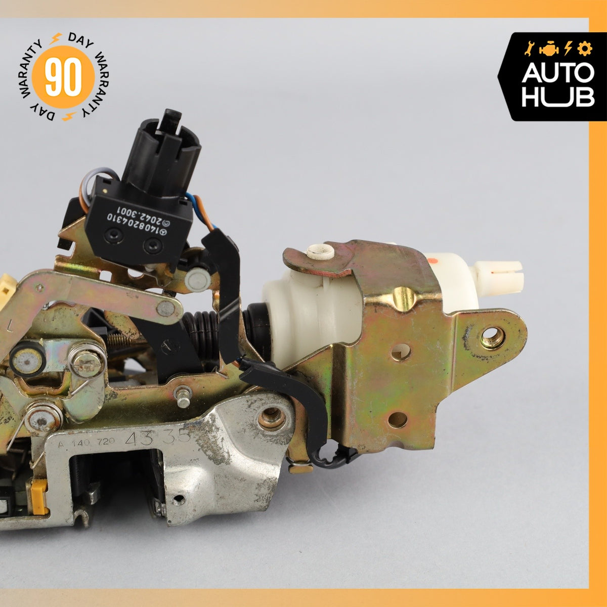 93-99 Mercedes W140 CL600 S500 Coupe Left Driver Side Door Lock OEM - photo 8