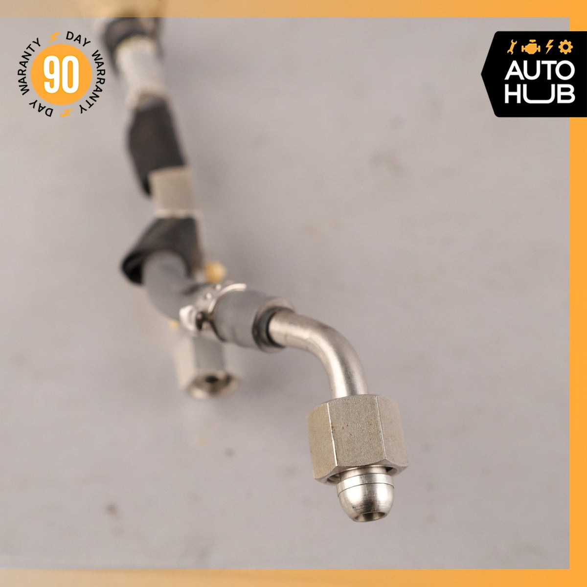 10-23 Jaguar X152 F-Type 5.0L S/C High Pressure Fuel Feed Hose Line OEM 79k - photo 3