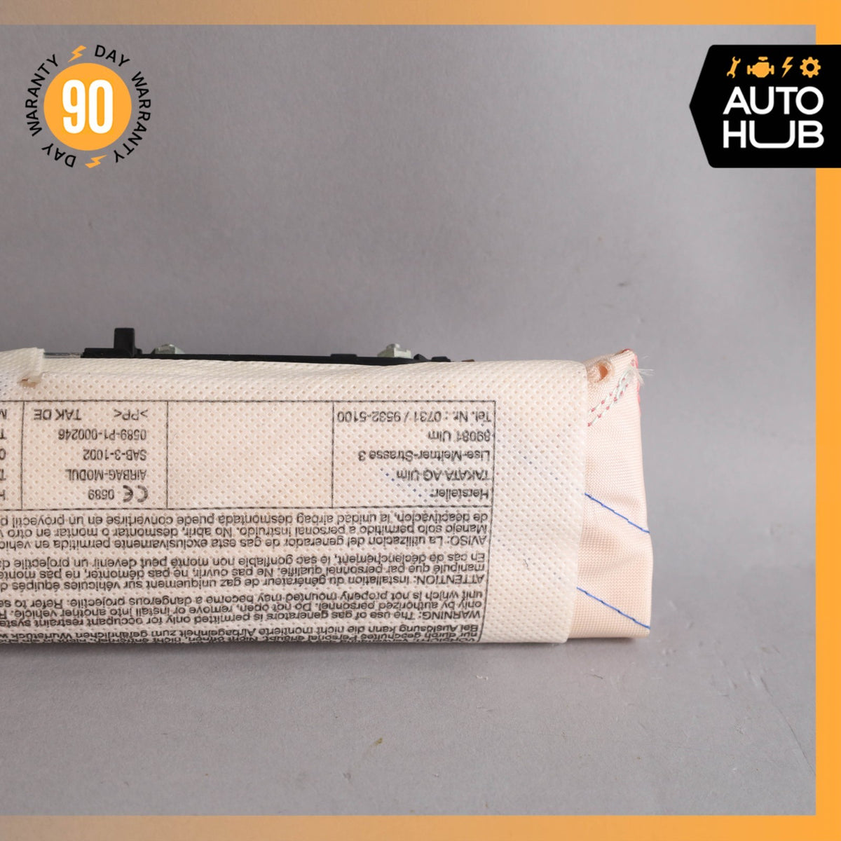 11-18 Porsche Cayenne 958 Front Right Seat Safety Airbag SRS 7P0880242A OEM - photo 12