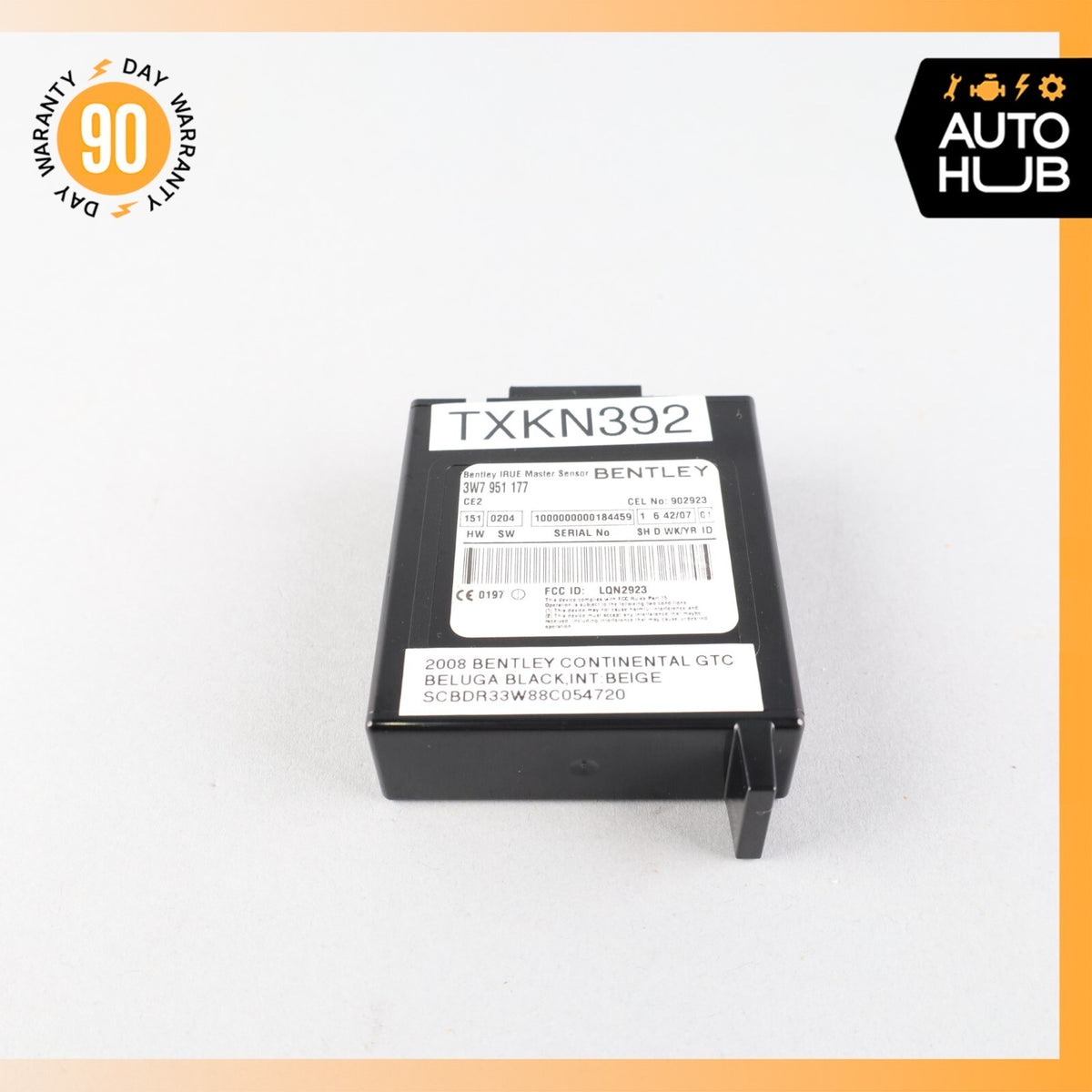 07-11 Bentley Continental GTC Anti Theft Alarm Movement Module OEM 63k - photo 2
