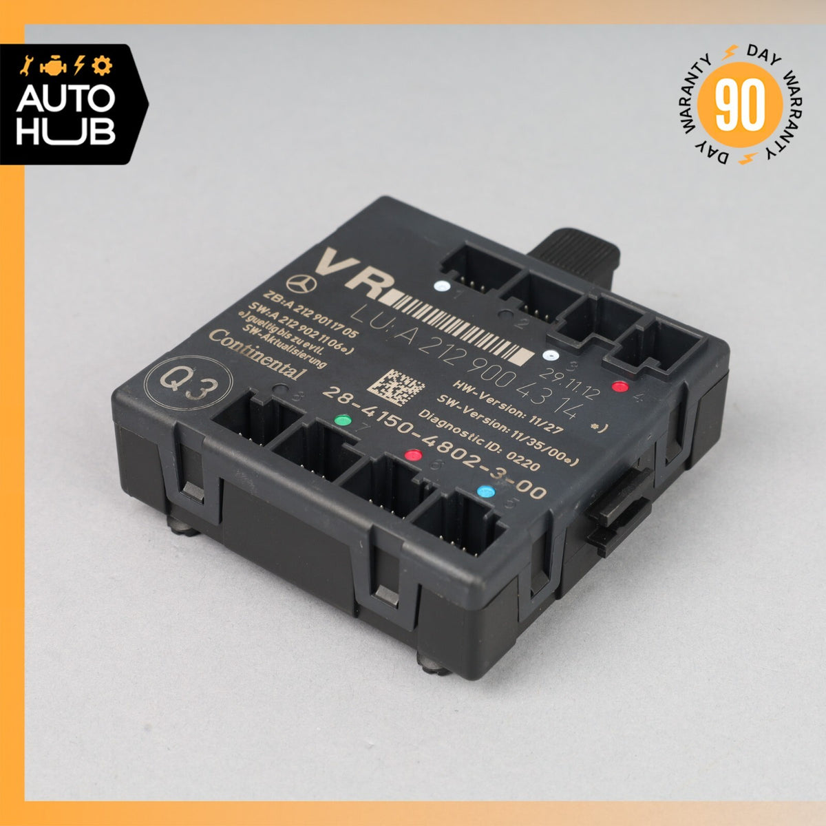 08-18 Mercedes W207 E350 SLK250 Front Right Side Door Control Module OEM - photo 1
