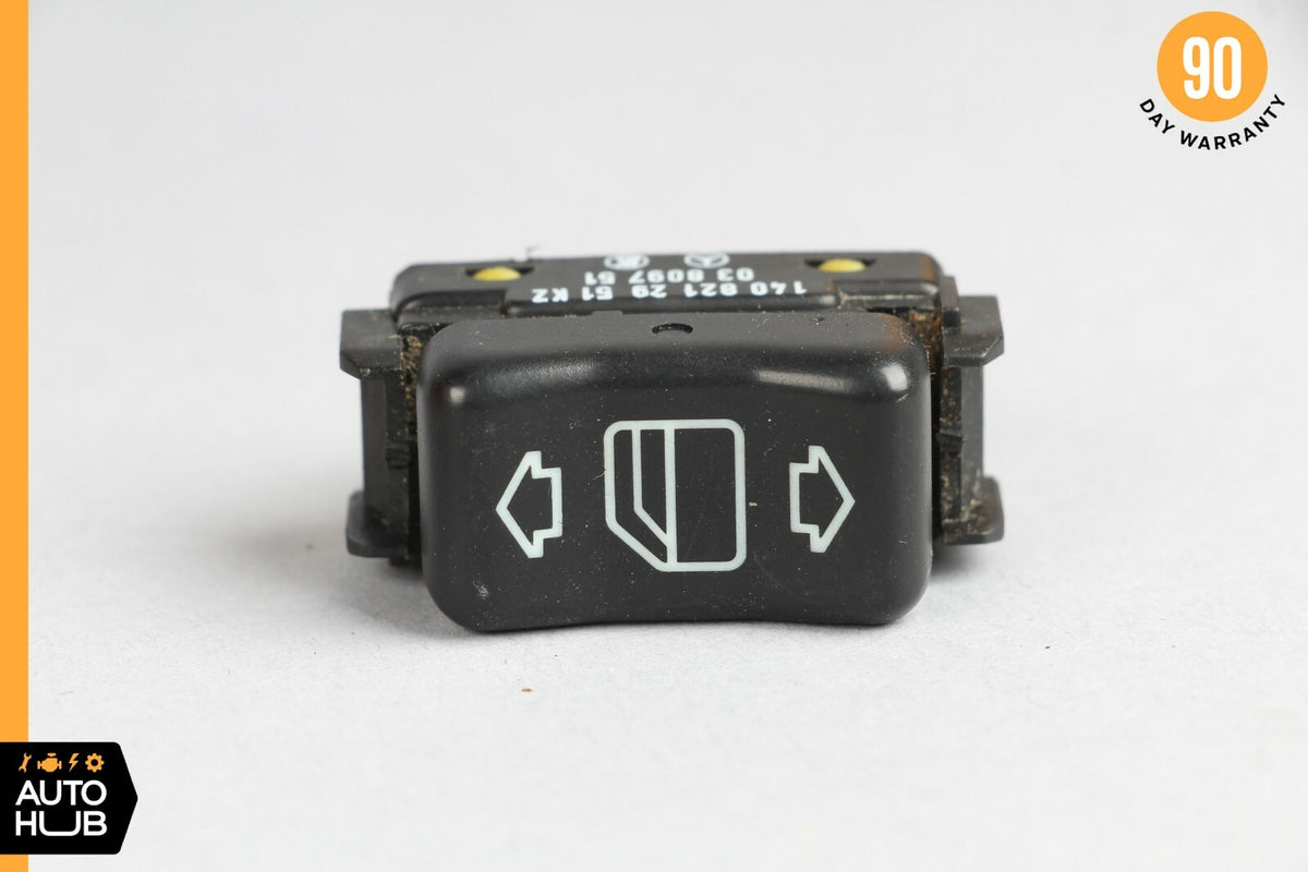 92-99 Mercedes W140 CL600 S420 S500 Rear Window Regulator Control Switch Button - photo 7