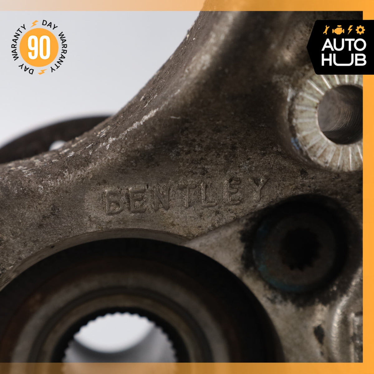 07-11 Bentley Continental GTC Rear Right Side Spindle Knuckle Hub OEM 62k - photo 6