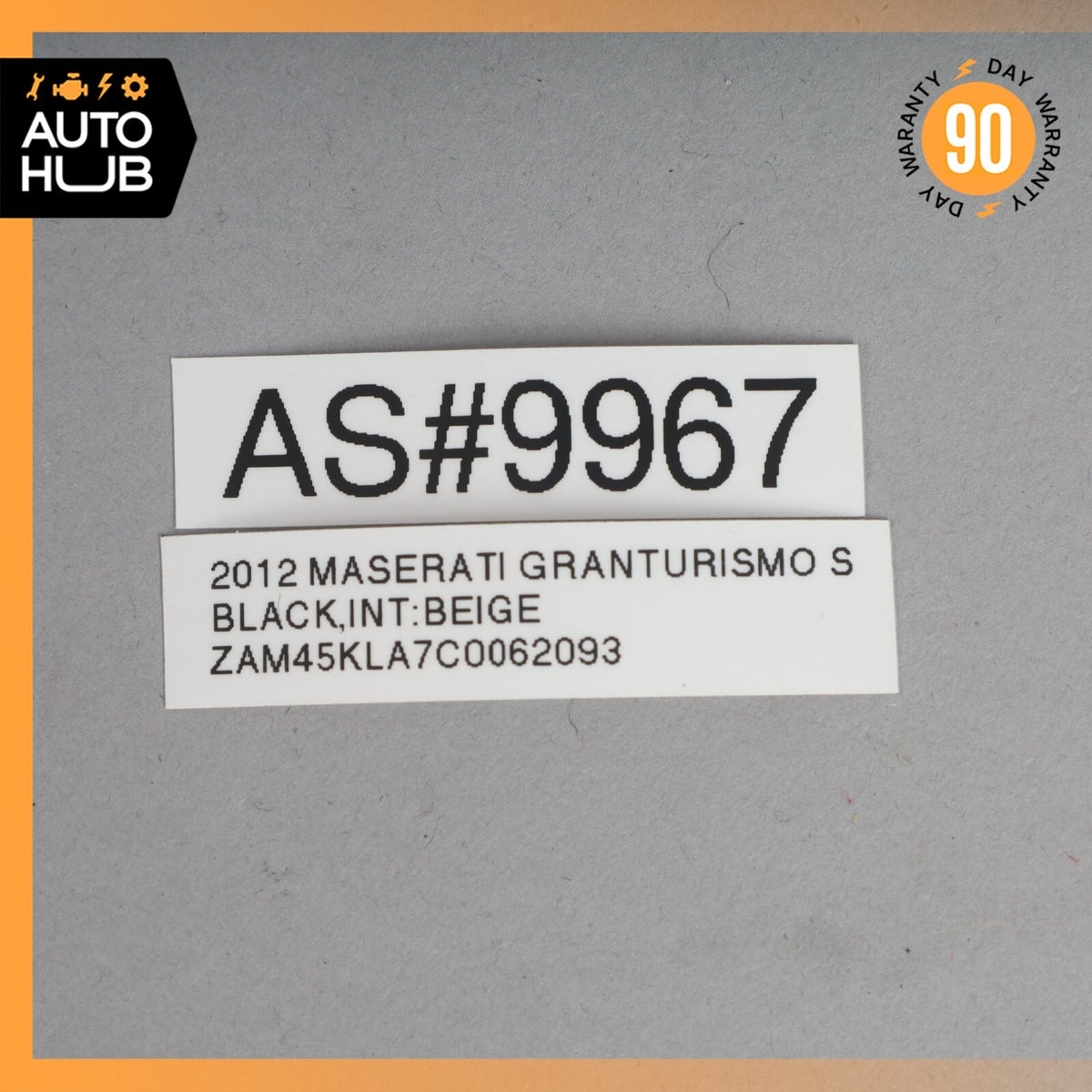 08-12 Maserati GranTurismo S M145 Left Driver Side Inner Tail Light Lamp OEM - photo 15