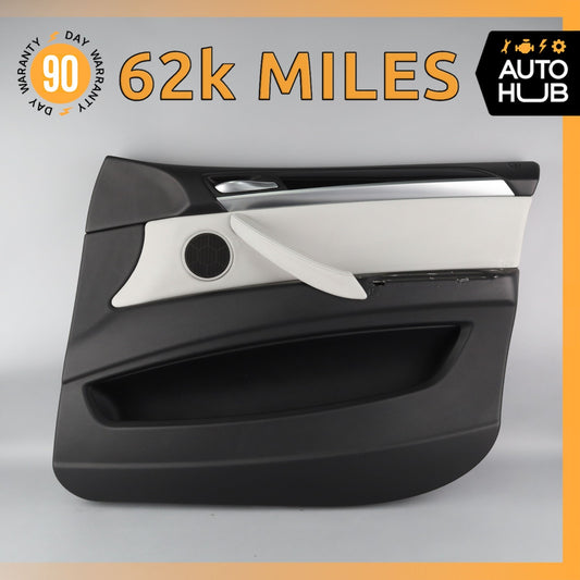 08-14 BMW E71 X6M Front Right Side Interior Door Panel 51417243722 OEM 62k - photo 1