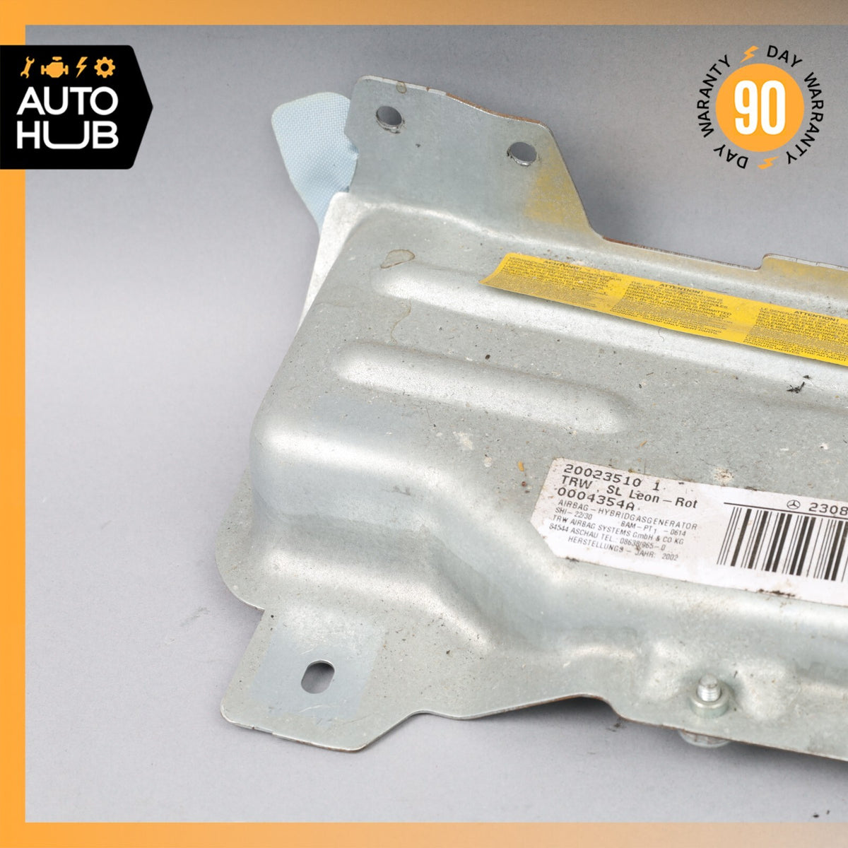 03-12 Mercedes R230 SL55 AMG SL500 Knee Airbag Air Bag Left Driver Side OEM - photo 9