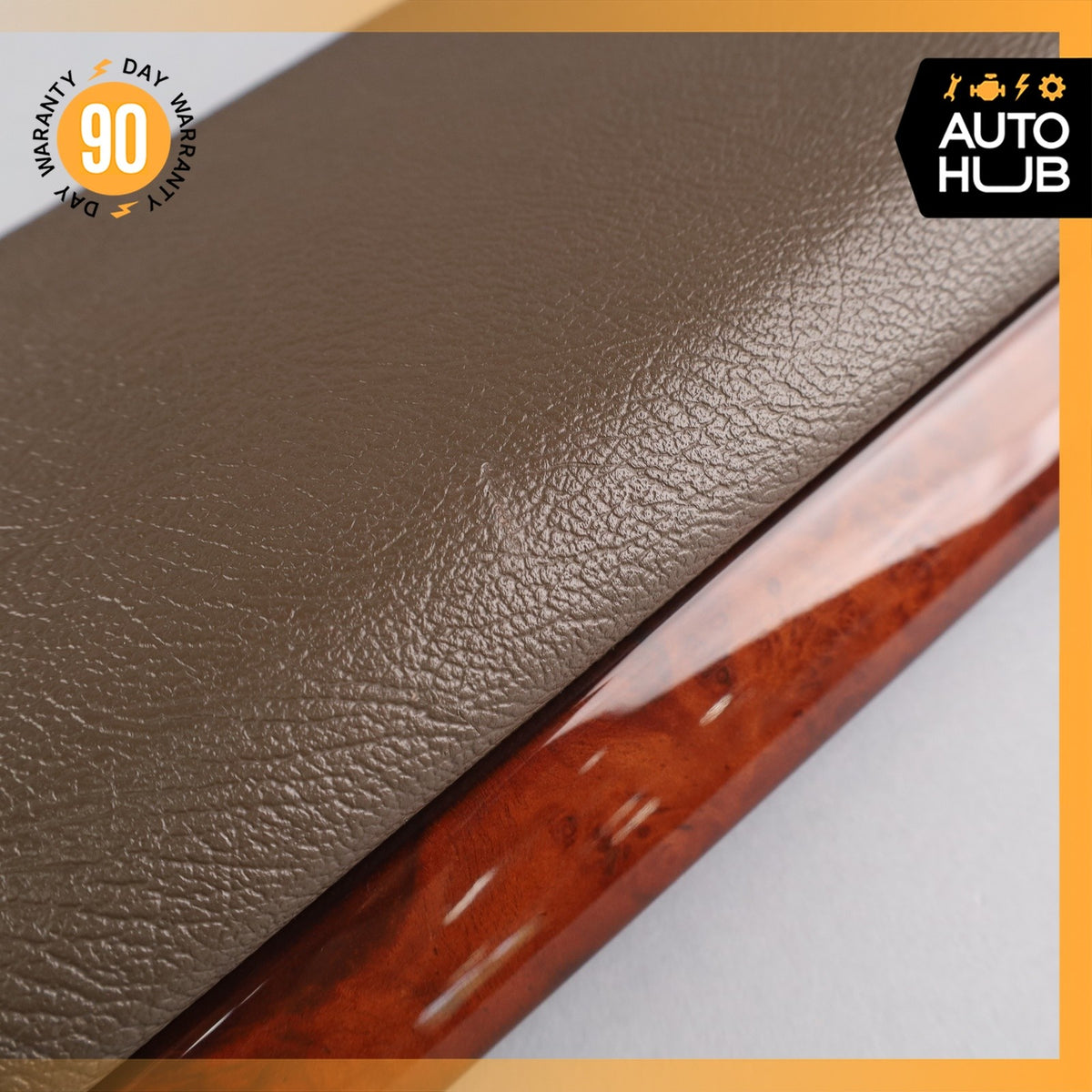 95-99 Mercedes W140 CL600 CL500 Dashboard Glove Box Lid Cover Trim Door OEM - photo 9