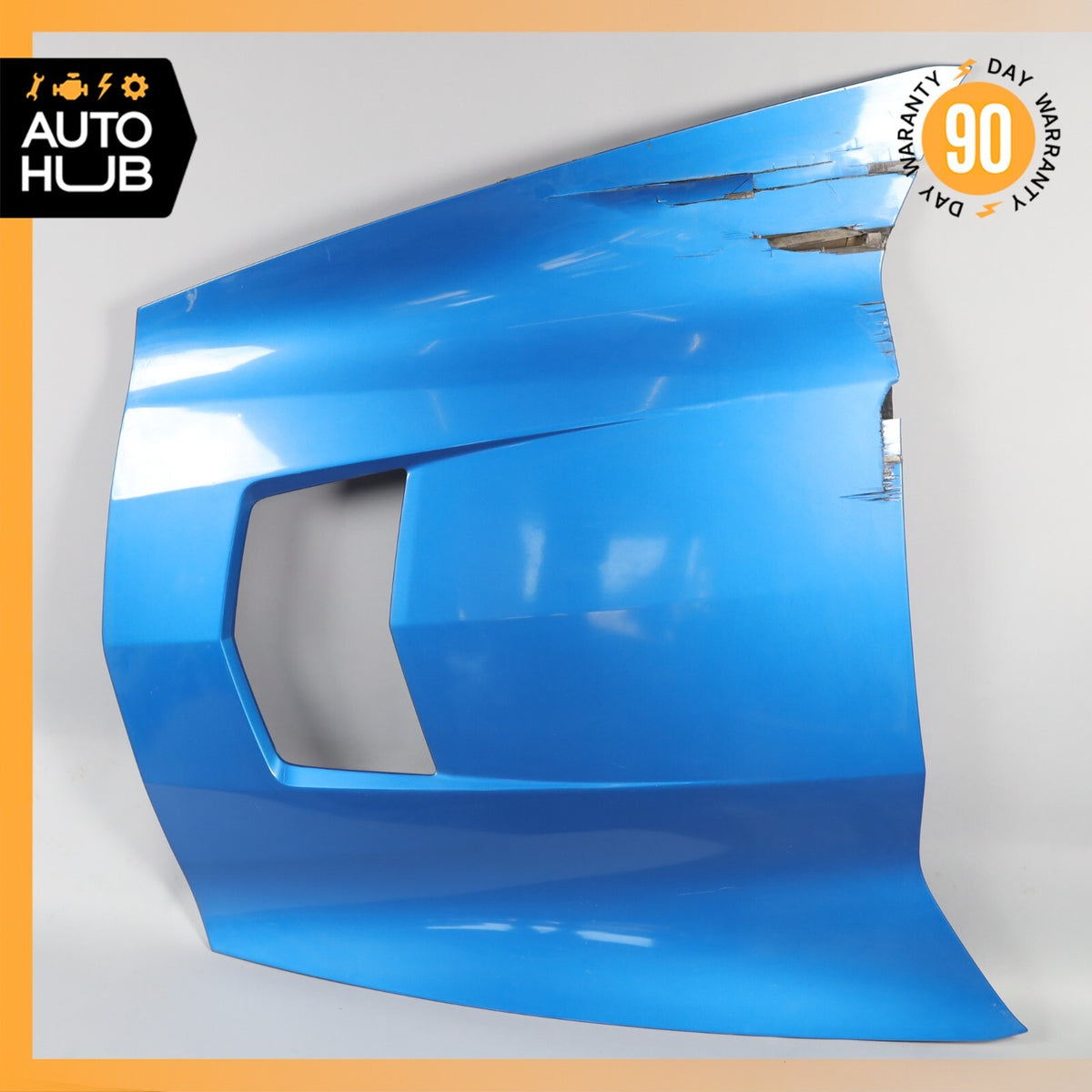 14-19 Chevrolet Corvette C7 Z51 Hood Bonnet Cover Panel Assembly Blue OEM - photo 1