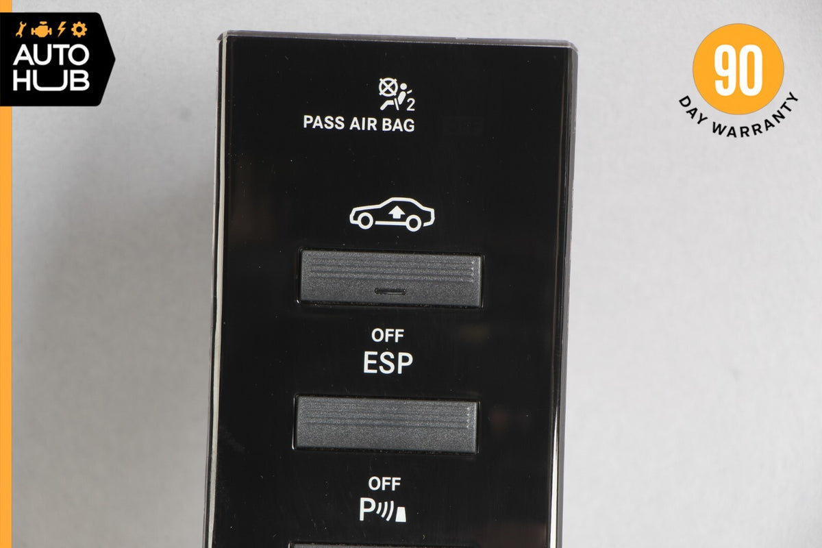 07-13 Mercedes W216 CL550 S550 Dashboard Dash Control Switch Panel 2218211251 - photo 2
