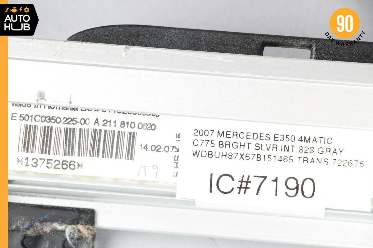 04-09 Mercedes W211 E350 E320 Wagon Window Shade Roller Rear Right Passenger OEM - photo 12