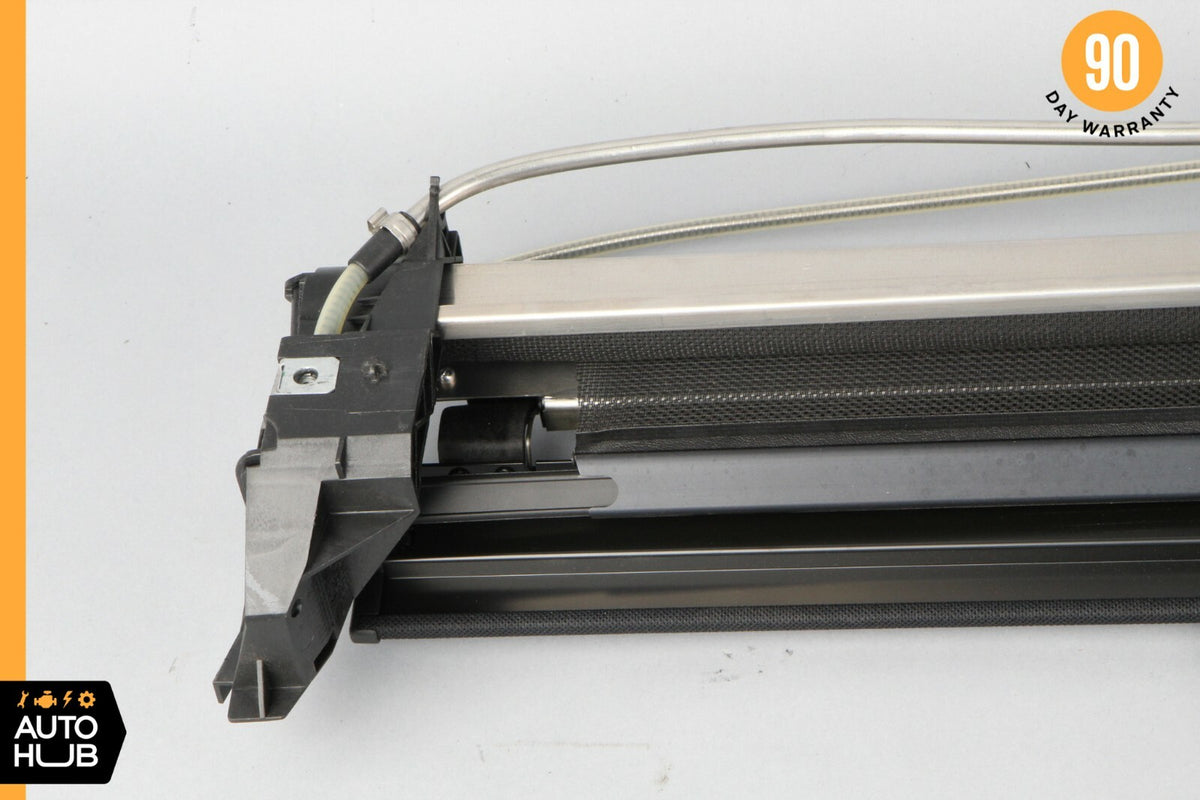 07-13 Mercedes W221 S63 S550 Rear Window Sun Shade Screen Roller Blind Black OEM - photo 2
