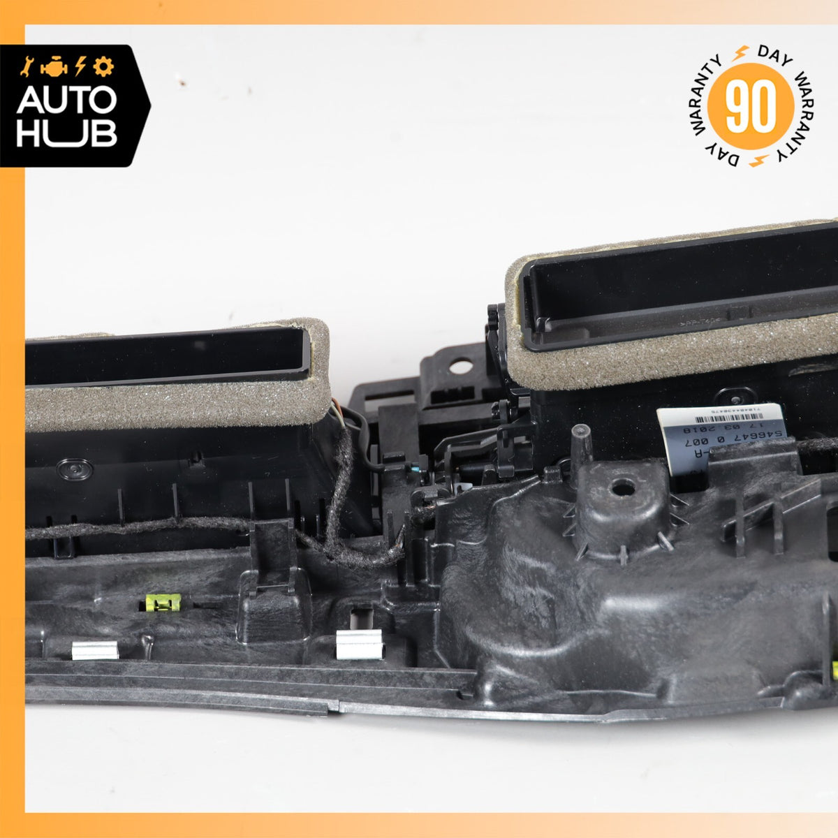 17-18 Audi B9 A4 Dashboard A/C Vent Assembly Black OEM 56k - photo 21