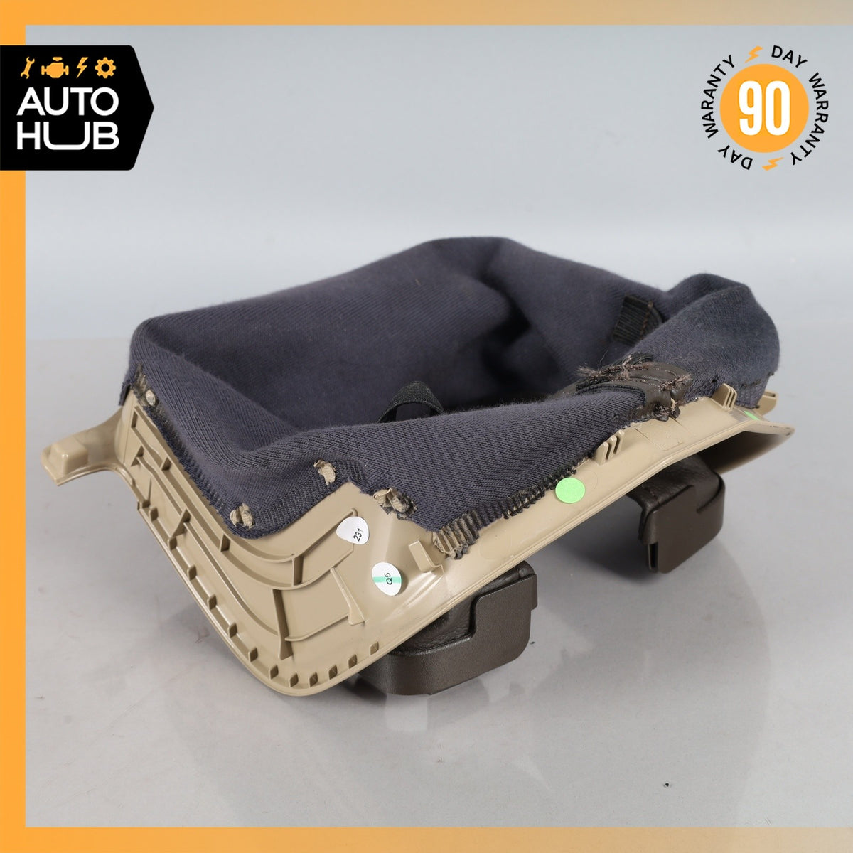 10-17 Mercedes W207 E350 E550 Coupe Steering Column Cover Boot Trim Beige OEM - photo 7