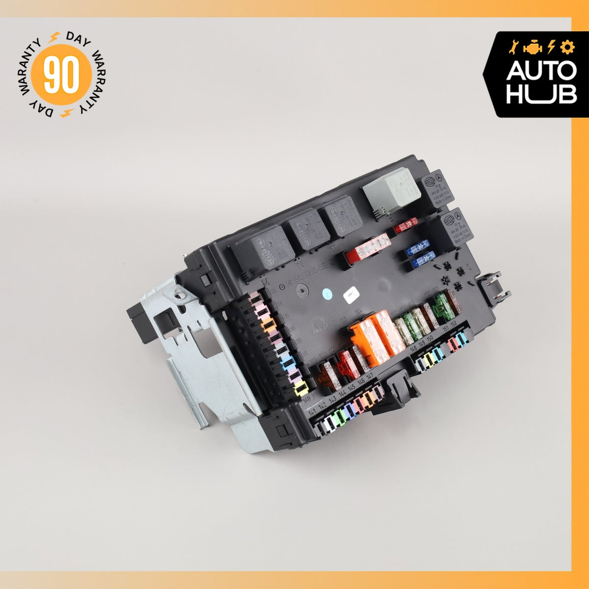 10-13 Mercedes W221 S63 AMG S400 Rear Sam Fuse Box Relay Module Control OEM 68k - photo 2