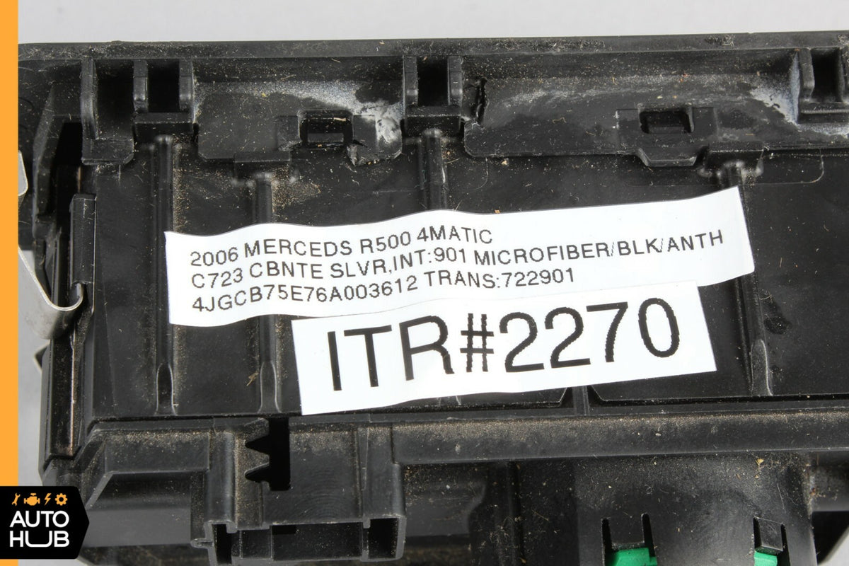 06-11 Mercedes W164 GL450 ML450 Headlight Control Switch Module 2515453204 OEM - photo 8