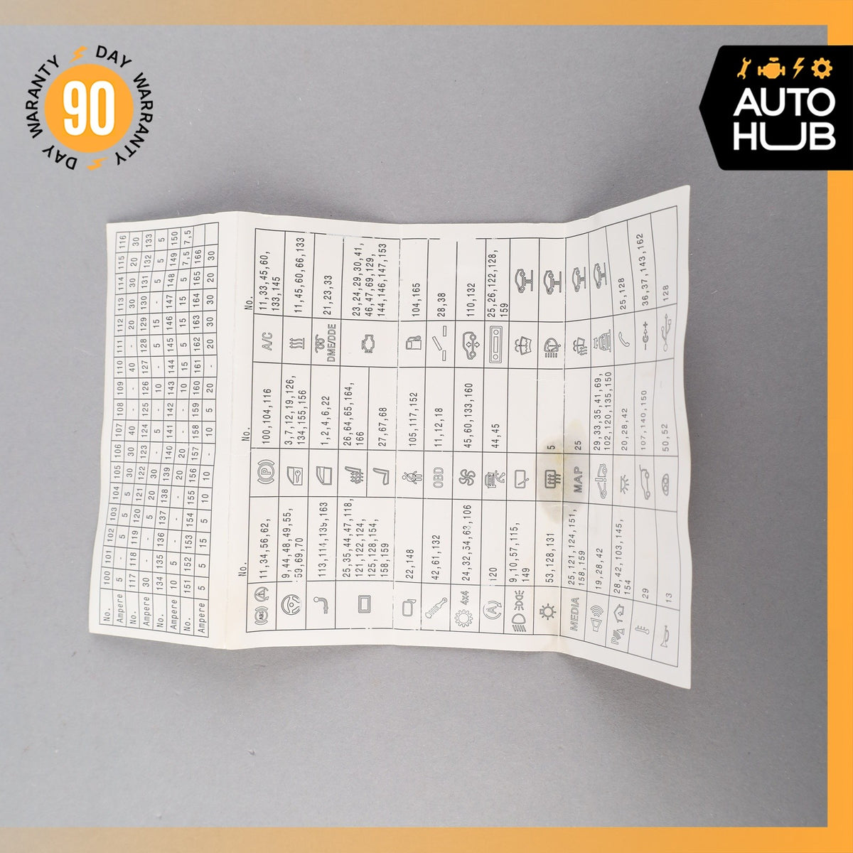 17-19 BMW F15 X5 X6Rear Relay Junction Fusebox Fuse Box 61149259466 OEM - photo 10