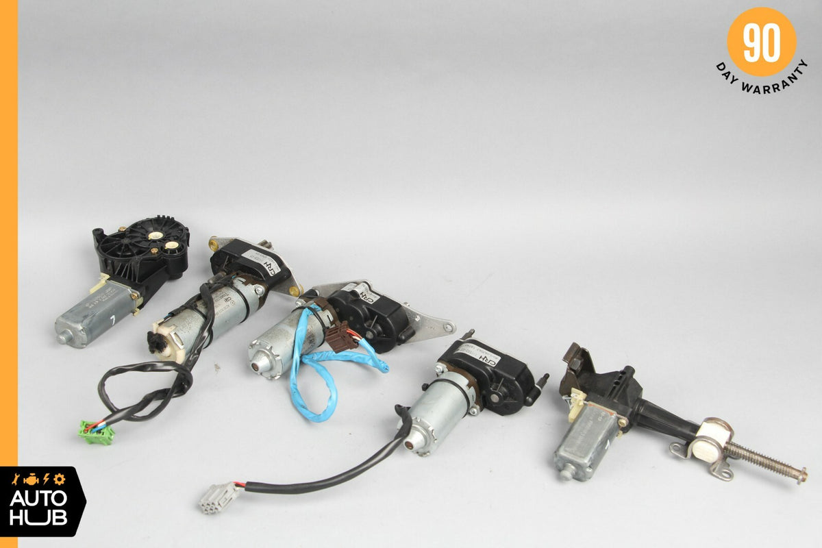 03-12 Mercedes R230 SL500 SL550 SL600 Front Left Seat Adjust Motor Set OEM - photo 1