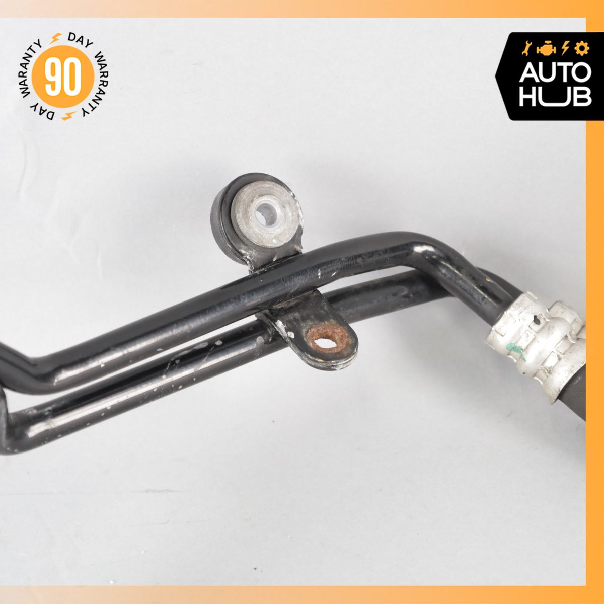 03-13 Bentley Flying Spur Left & Right Transmission Oil Cooler Line Set OEM - photo 9