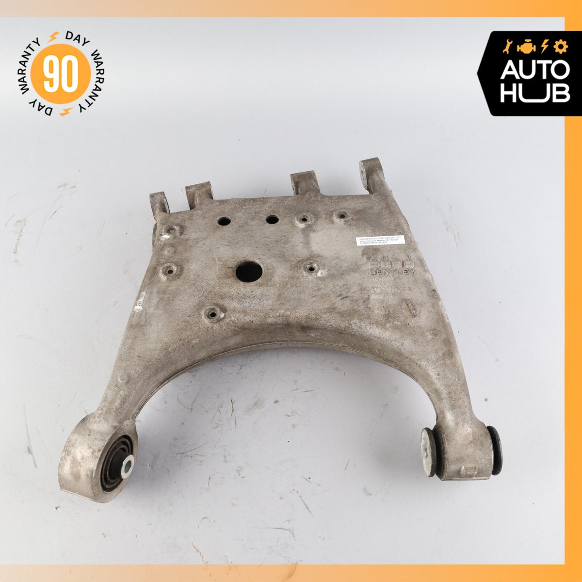 07-10 Bentley Continental GTC Rear Right Side Lower Control Arm OEM 46k - photo 2