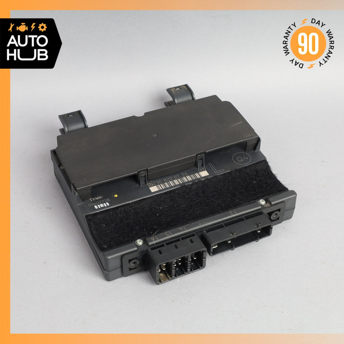 Mercedes R230 SL500 SL55 AMG Under Seat Control Module Left Driver Side OEM - photo 1